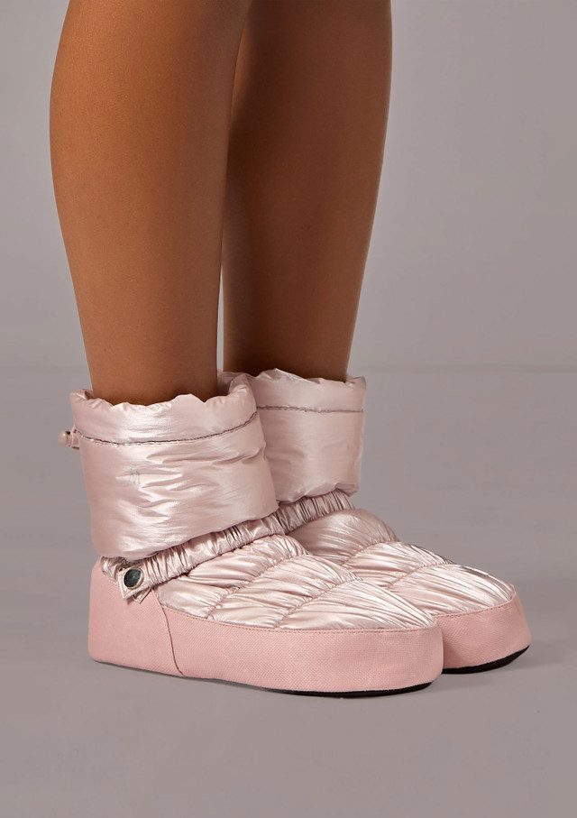 Scaldapiedi metallizzati Whitney Move Dance Rosa Front [Rosa]