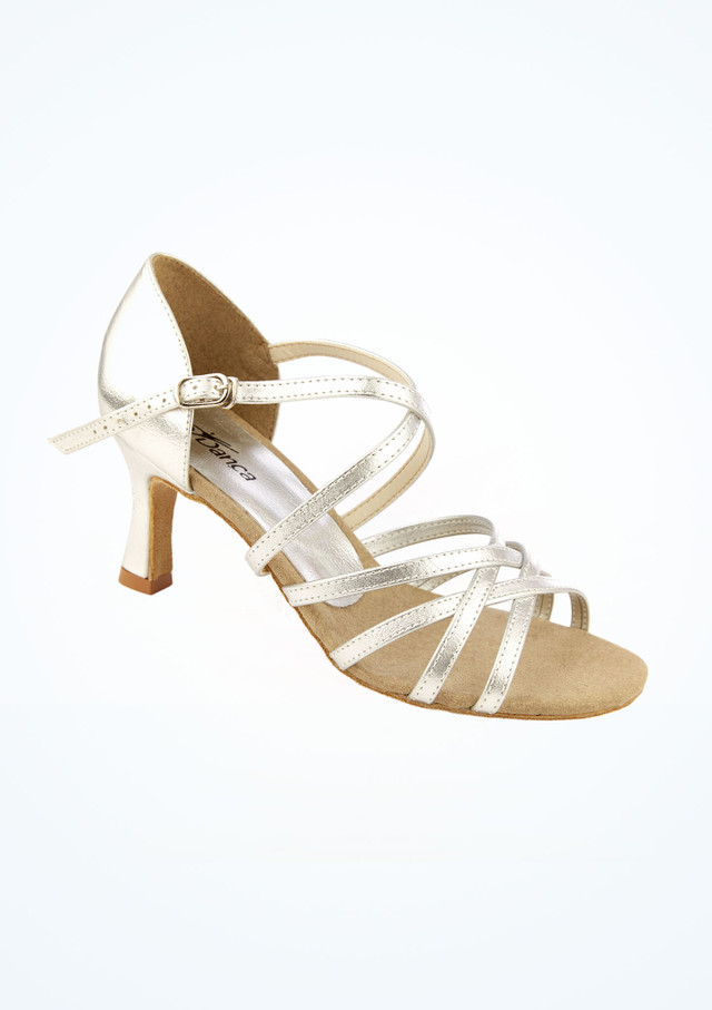 Zapatos de Baile So Danca - 6,3cm - Plata Plata Delante [Plata]