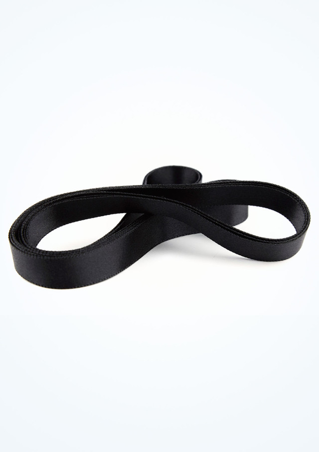Lazos de Puntas de Ballet Tappers and Pointers Negro [Negro]