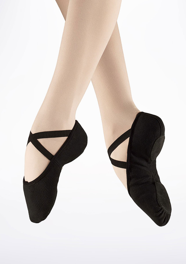 Zapatillas de Ballet con Suela Partida Iona S0277L Bloch - Negro Negro Principal [Negro]
