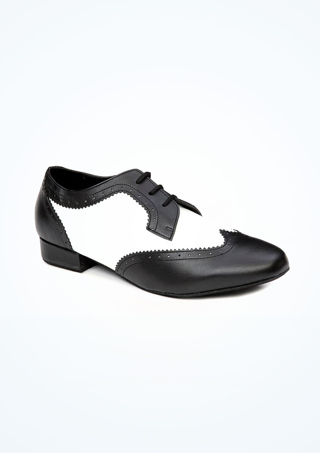 Zapatos de Baile Hombre Bicolor Ritz Roch Valley Negro-Blanco Principal [Negro]