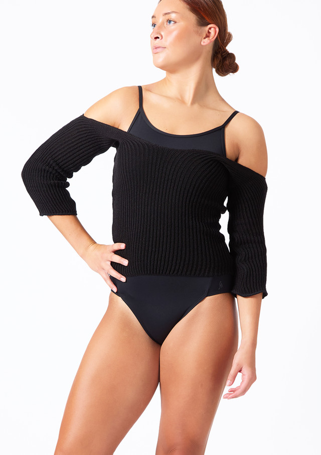 Felpa Danza Jerleg Intermezzo Nero Front [Nero]
