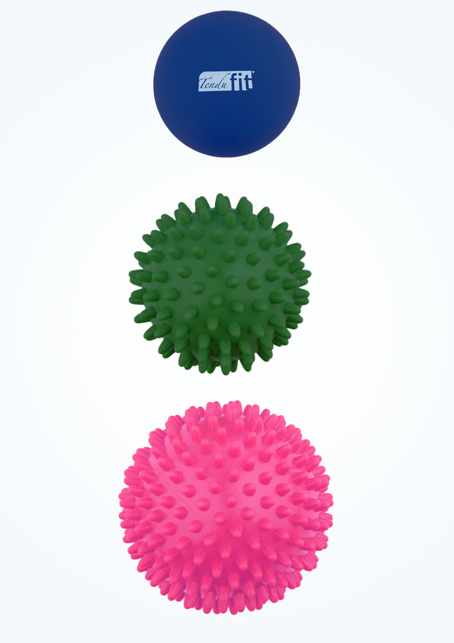 Juego de bolas de masaje Tendu Multicolor Delante [Multicolor]