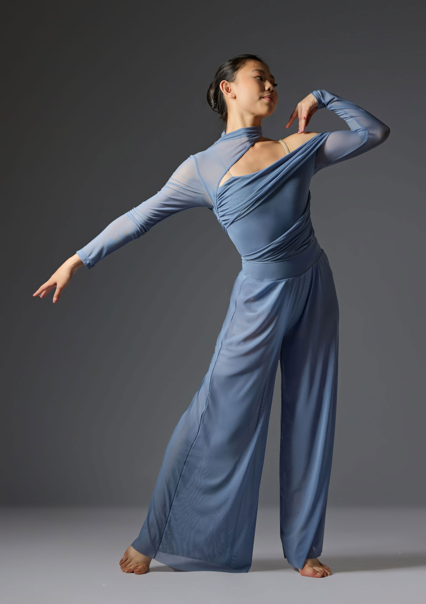 Costume lirico In This Moment Jolista Blu ardesia Front [Blu]