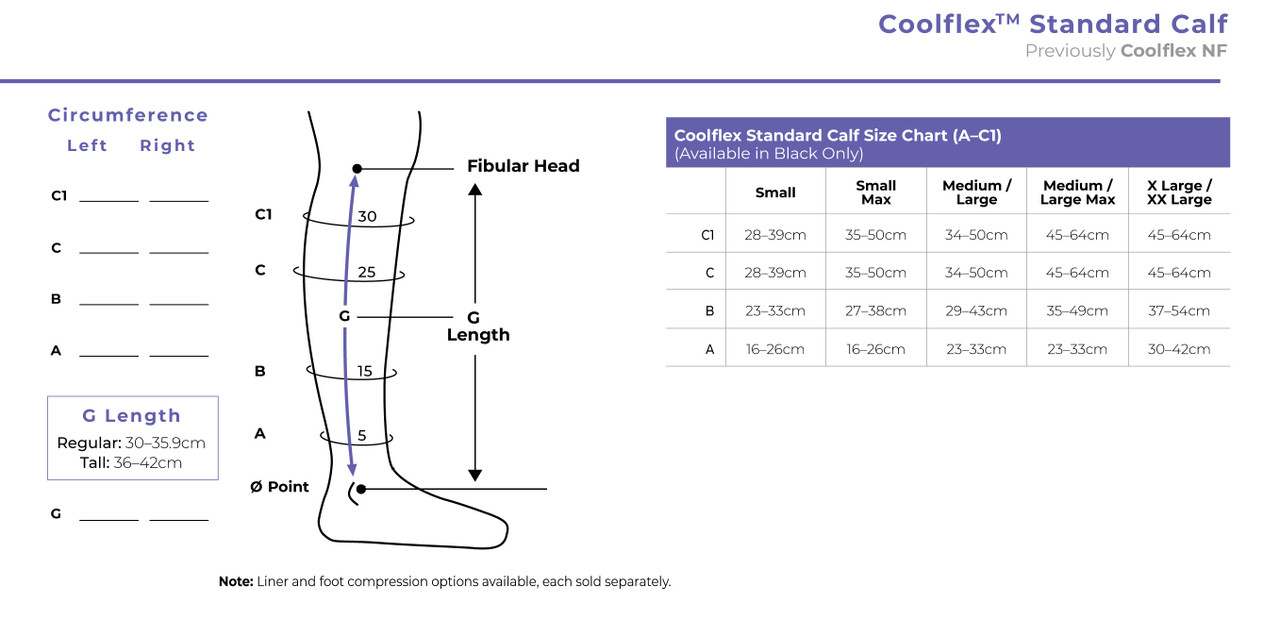 Aigle Calf Size Chart