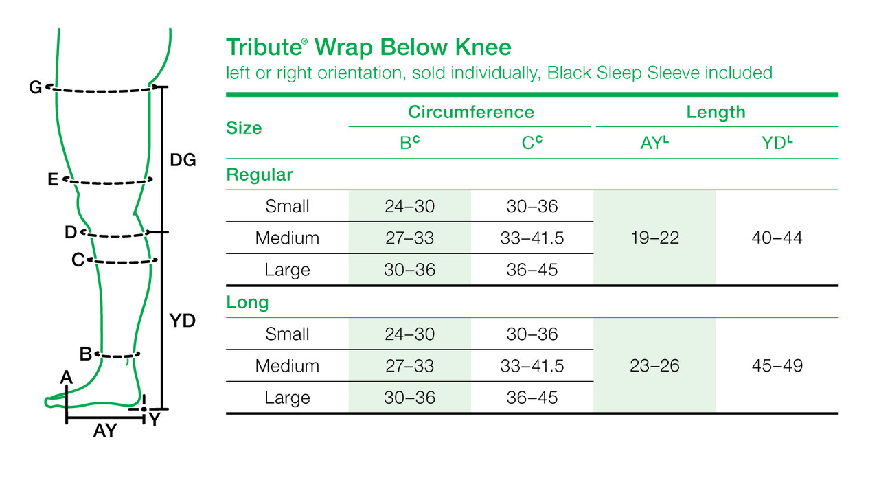 Solaris Tribute Wrap Below Knee Compression Health