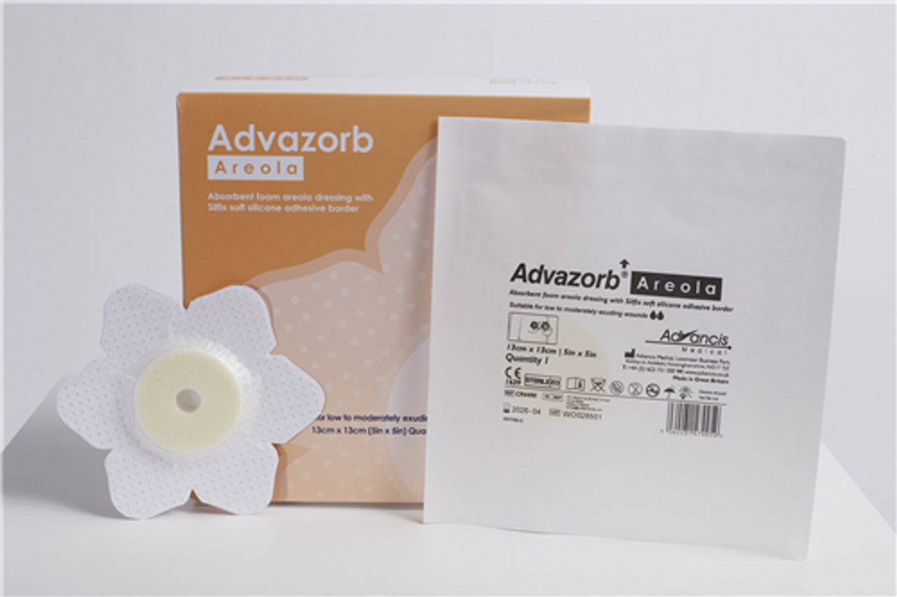 Advazorb® Areola Foam Dressing 10 per Box - Compression Health