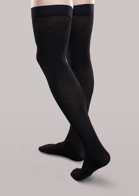 compression thigh highs plus size