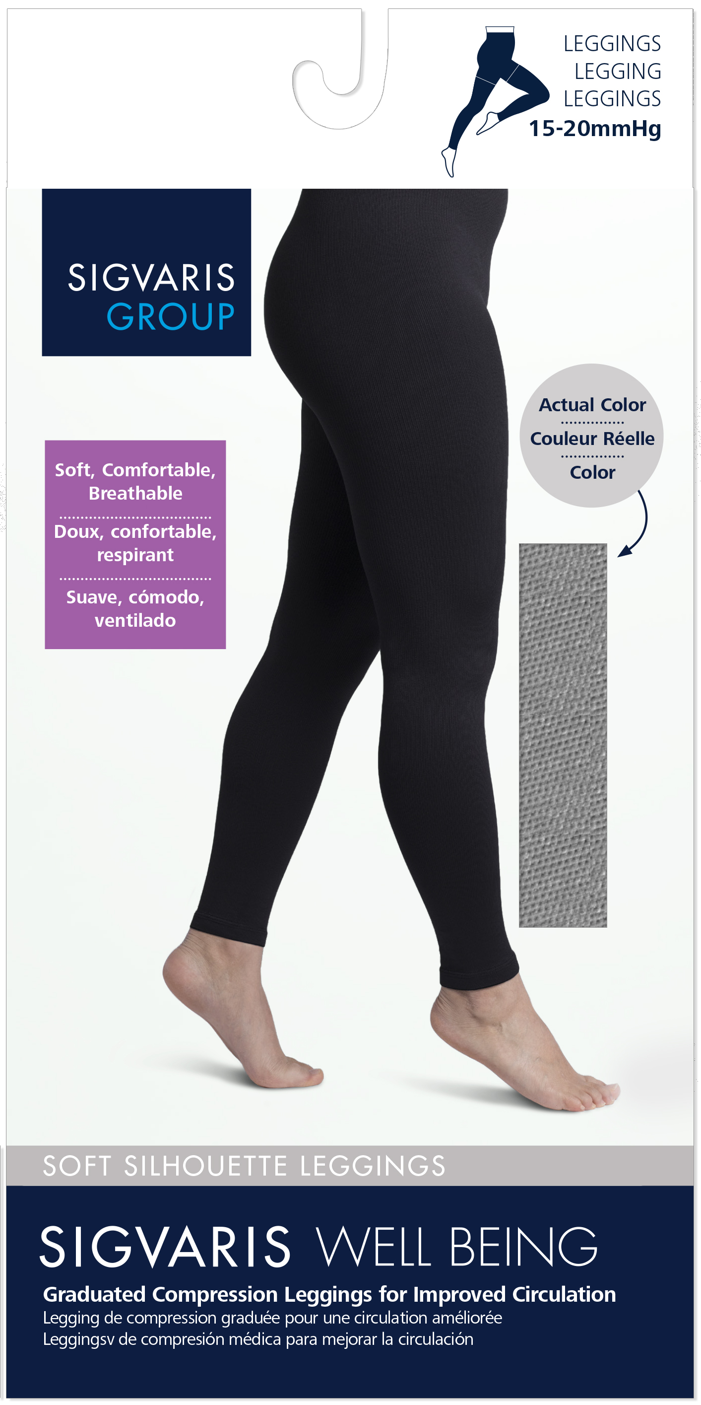 Preggers by Therafirm Maternity Support Tights - 15-20mmHg Mild