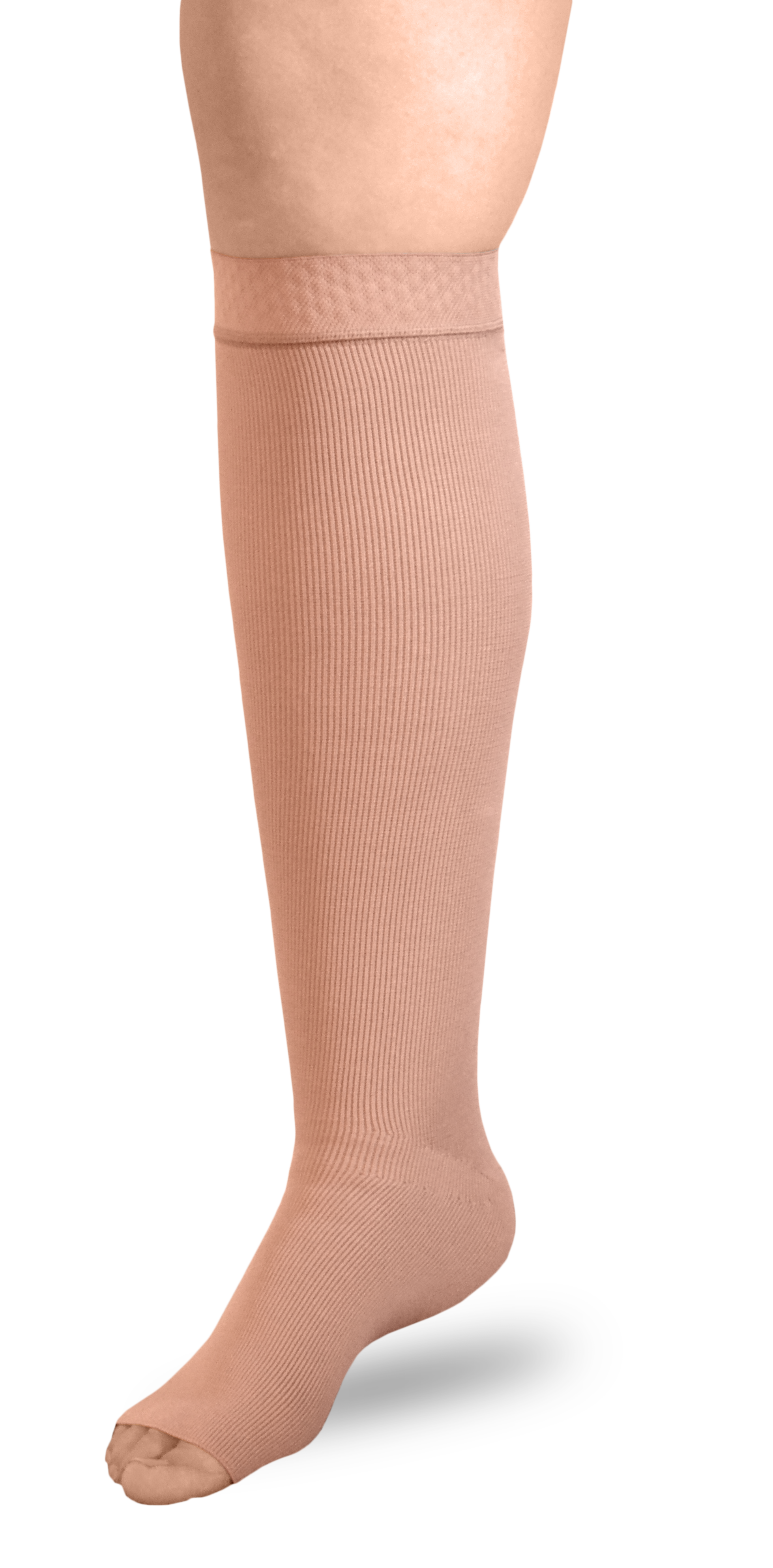 ExoStrong Flat-Knit Thigh High Compression Stocking