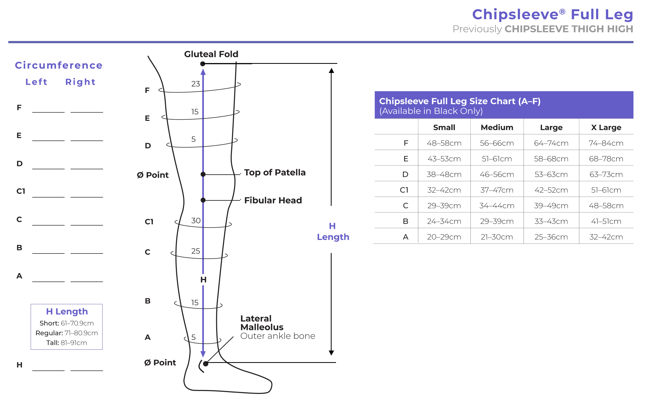 Sigvaris Chipsleeve Full Leg - Compression Health