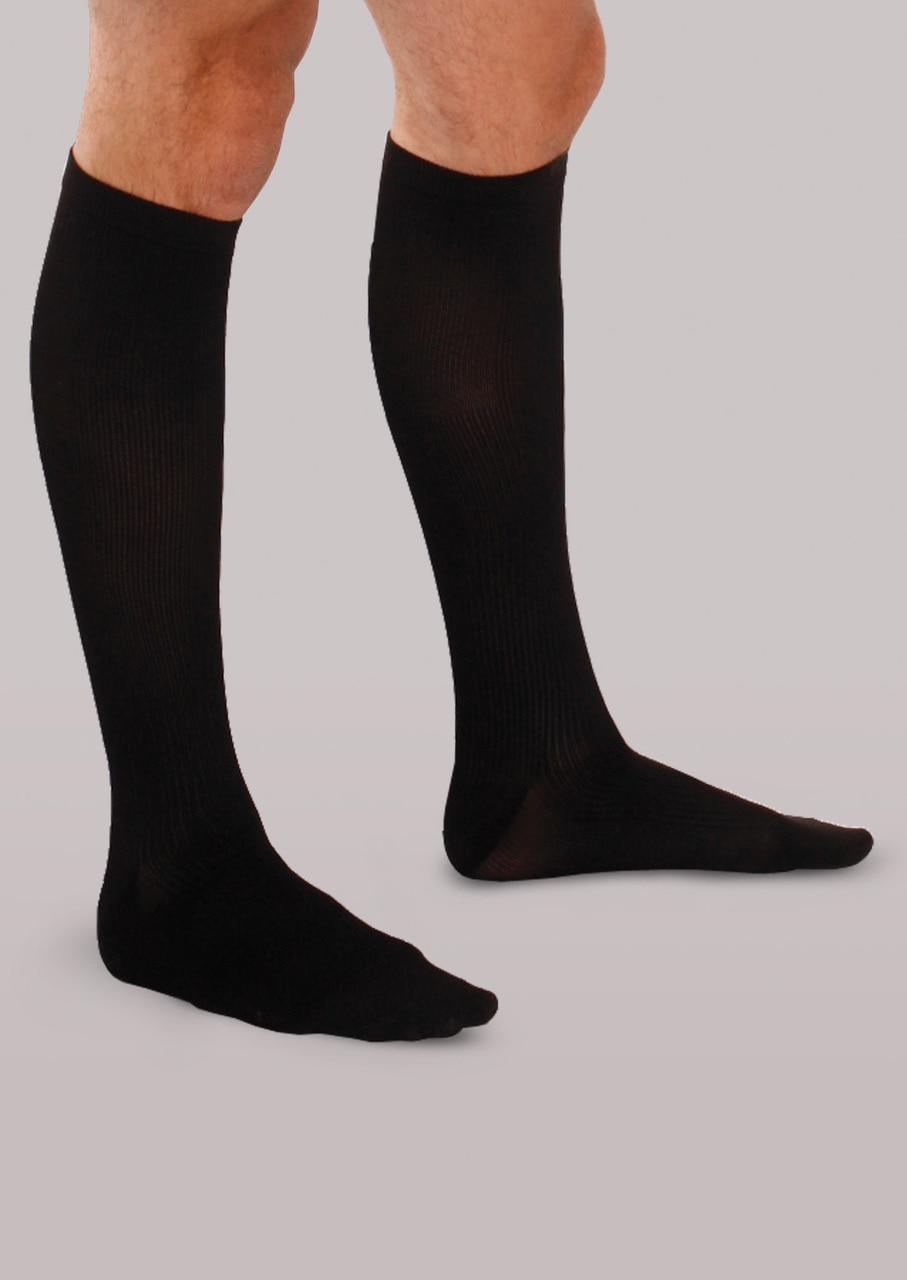 Gold Toe Women's Little Black Microfiber Trouser Socks, 2 Pairs