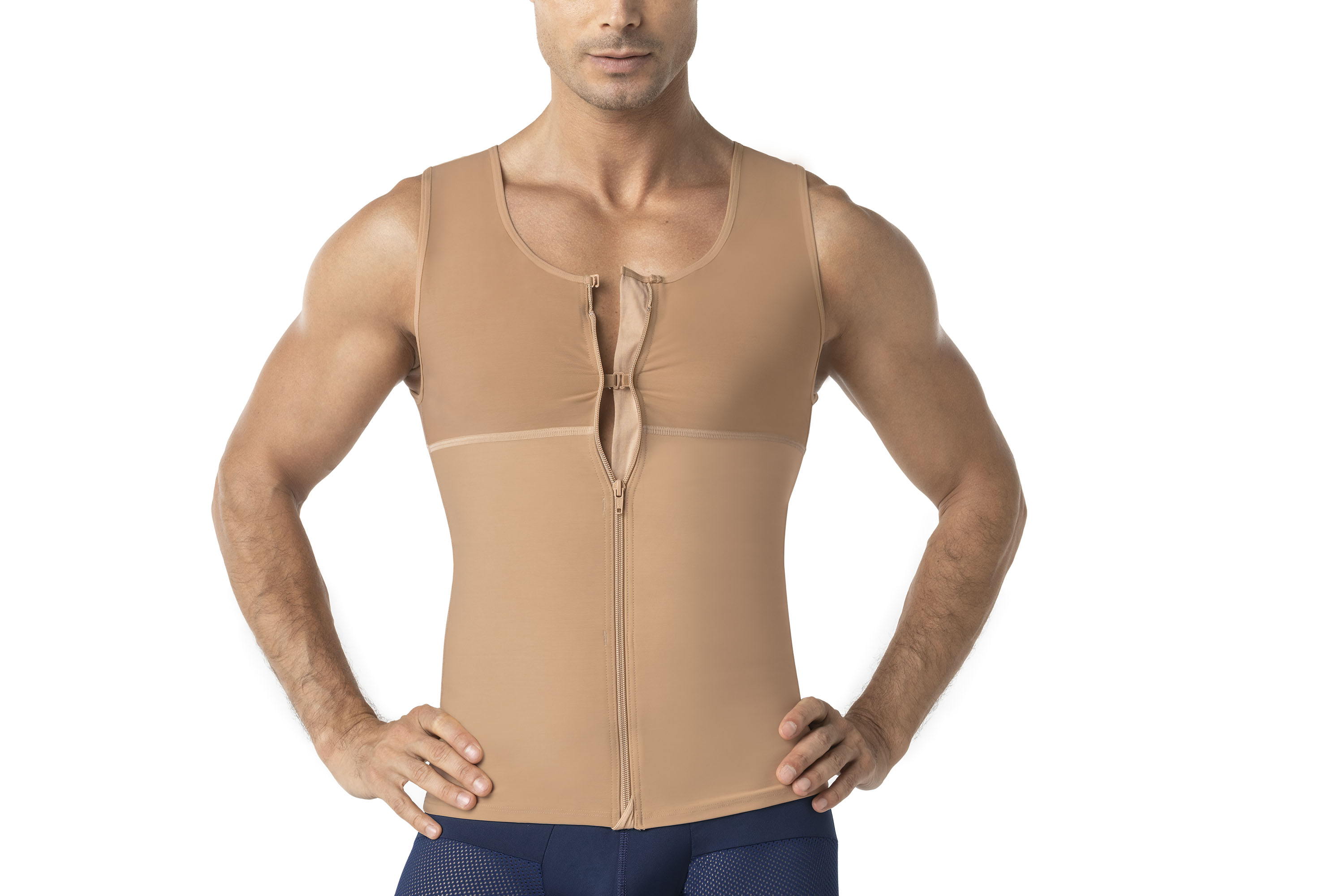 Shapeupstores Men's Firm Body Shaper Vest with Back Support Max/Force