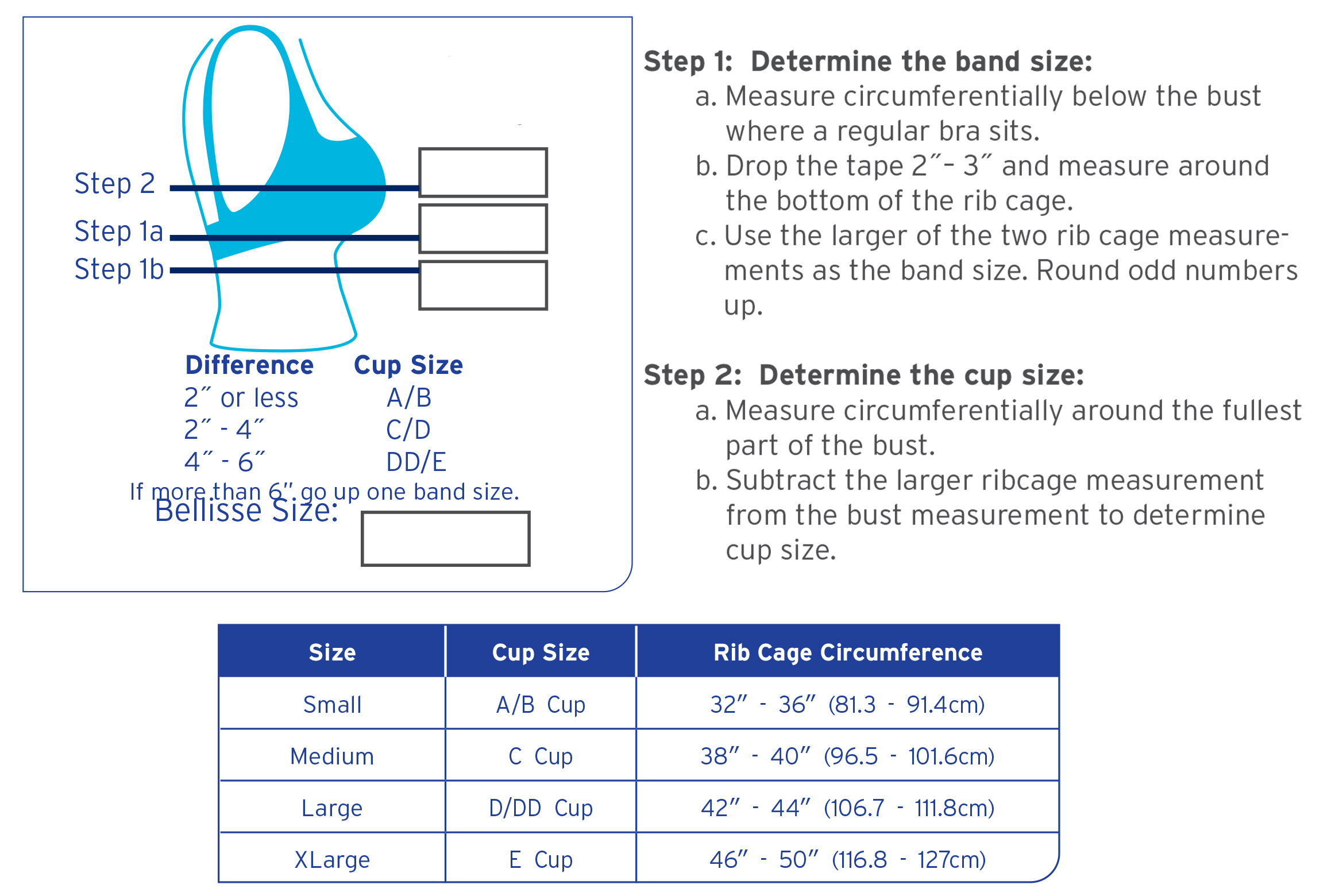 Bellisse Bra - Breast and Chest Wall Medical Compression Garment