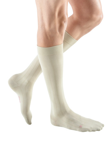 Mediven for Men Classic Ribbed Knee High 20-30mmHg