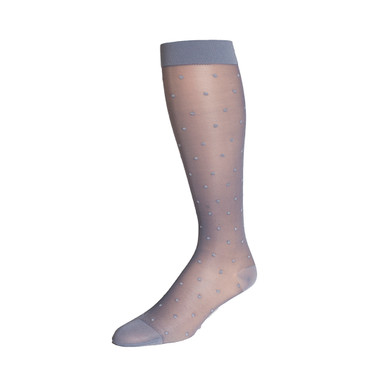 Rejuva Sheer Dot Compression Knee High 15-20mmHg