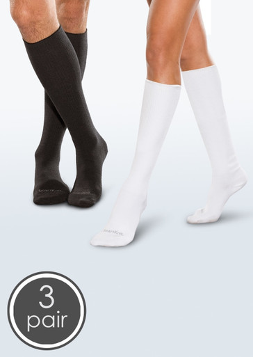 SmartKnit® Seamless Diabetic Socks 3-Pack, Over-the-Calf