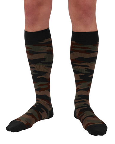 Rejuva Camo Compression Knee High 20-30mmHg