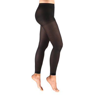 Truform Women's Opaque Footless Tights 20-30mmHg - Compression Health