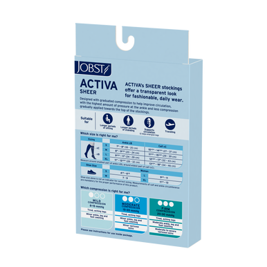 JOBST® Activa Sheer Thigh High 20-30mmHg