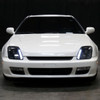 1997-2001 Honda Prelude SMD LED Light Strip Projector Headlights - Matte Black/Clear Lens