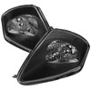 2000-2005 Mitsubishi Eclipse Factory Style Crystal Headlights (Matte Black Housing/Clear Lens)