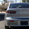 2008-2017 Mitsubishi Lancer / 2008-2015 Lancer EVO X Sedan Red Bar LED Tail Lights (Black Housing/Clear Lens)