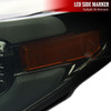 2014-2021 Toyota Tundra LED Projector Headlights (Chrome Housing/Smoke Lens)