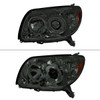 2006-2009 Toyota 4Runner SR5 Limited Projector Style Headlights (Chrome Housing/Smoke Lens)
