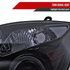 2006-2008 Toyota Yaris Dual Halo Projector Headlights (Glossy Black Housing/Smoke Lens)