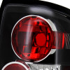 1996-2004 Nisssan Pathfinder/ Infiniti QX4 Tail Lights (Matte Black Housing/Clear Lens)