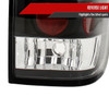 2004-2015 Nissan Titan LED Tail Lights (Matte Black Housing/Clear Lens)