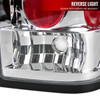 2004-2015 Nissan Titan Tail Lights (Chrome Housing/Clear Lens)