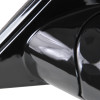 1996-1997 Isuzu Hombre Glossy Black Power Adjustable Manual Fold Side Mirror - Driver Side Only