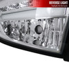 2010-2012 Hyundai Tucson LED Tail Lights (Chrome Housing/Clear Lens)