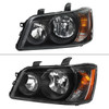 2001-2003 Toyota Highlander Factory Style Headlights (Matte Black Housing/Clear Lens)