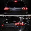 2011-2014 Toyota Sienna Full LED Tail Lights w/ Sequential Turn Signal and Startup Animation (Black Housing / Smoked Lens)
