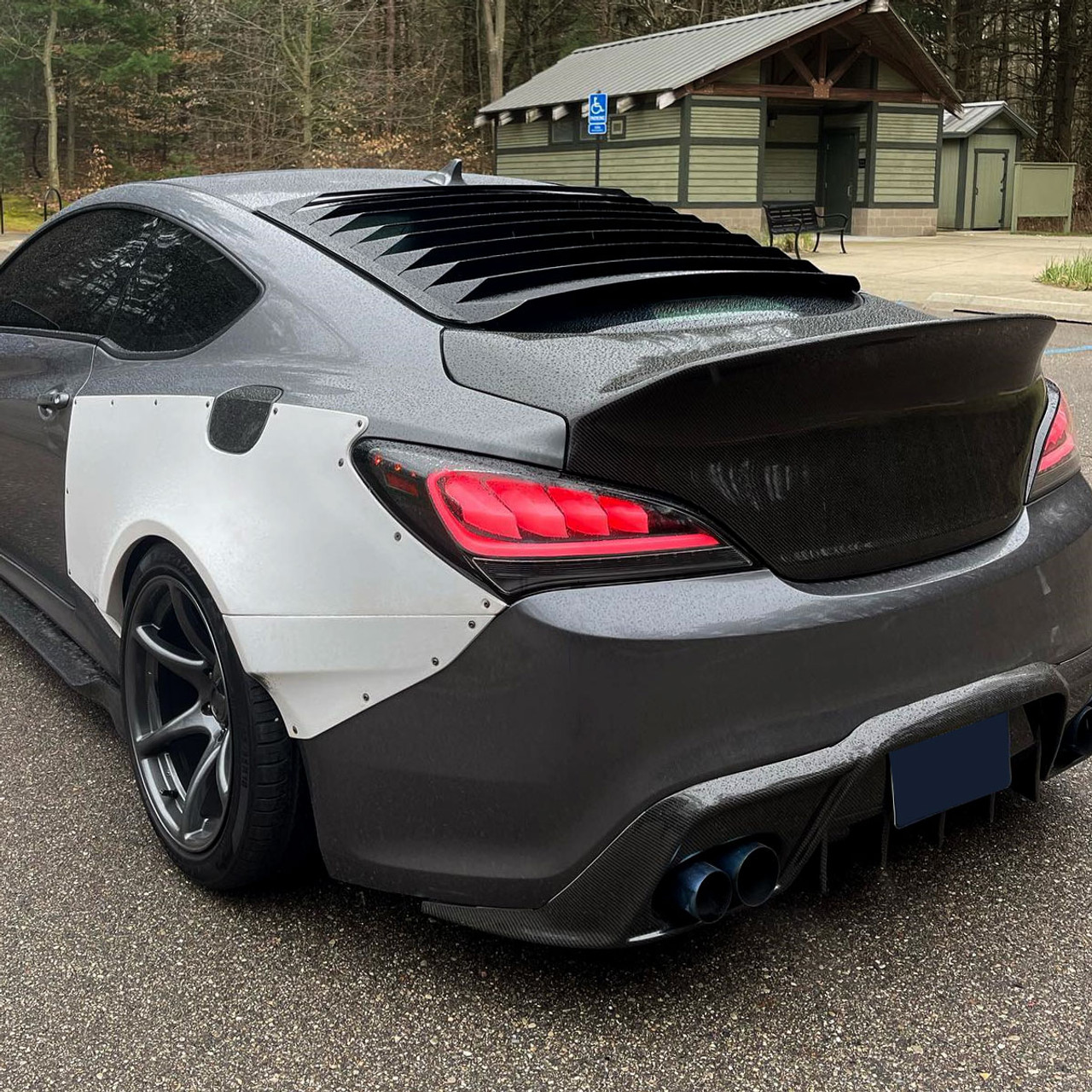 2010-2016 Hyundai Genesis Coupe White Bar Sequential LED
