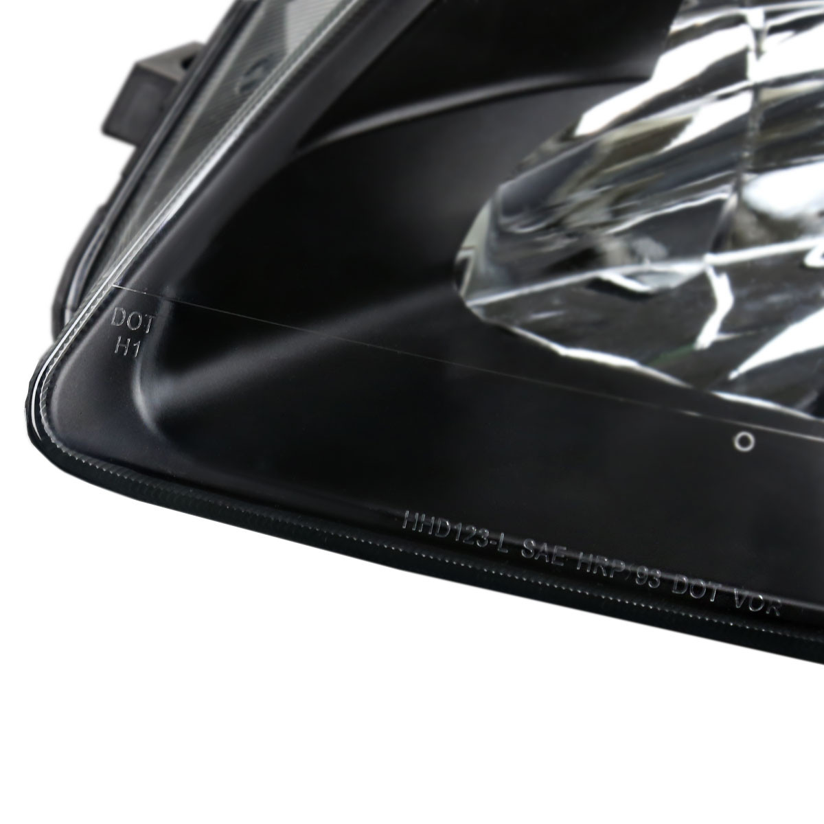 1997-2001 Honda Prelude Factory Style Headlights (Matte Black