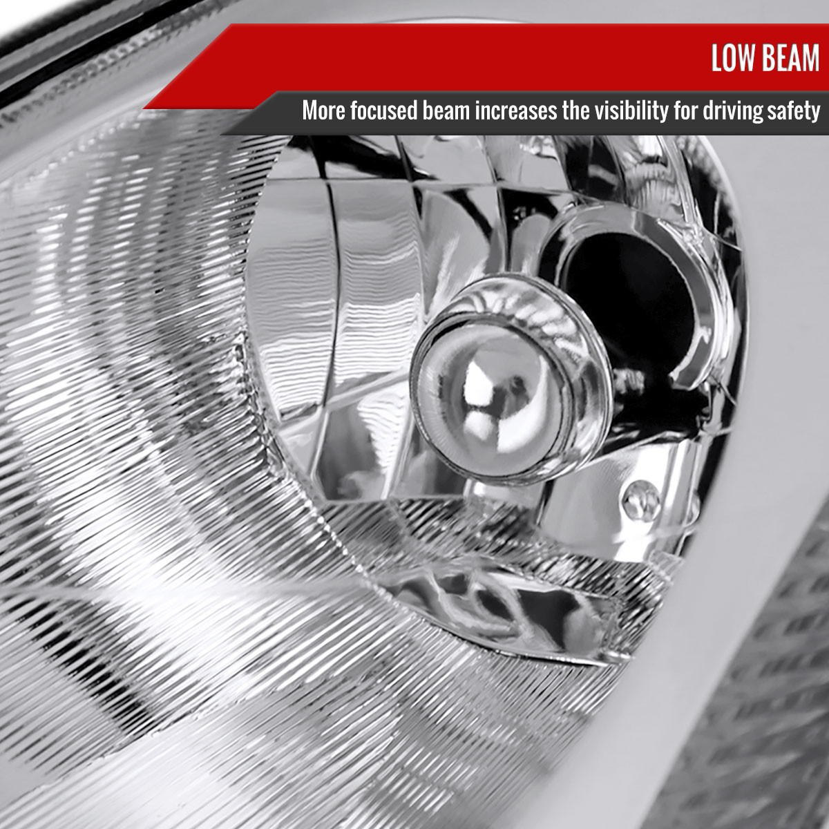 2003-2005 Infiniti G35 Coupe Factory Style Headlights (Chrome