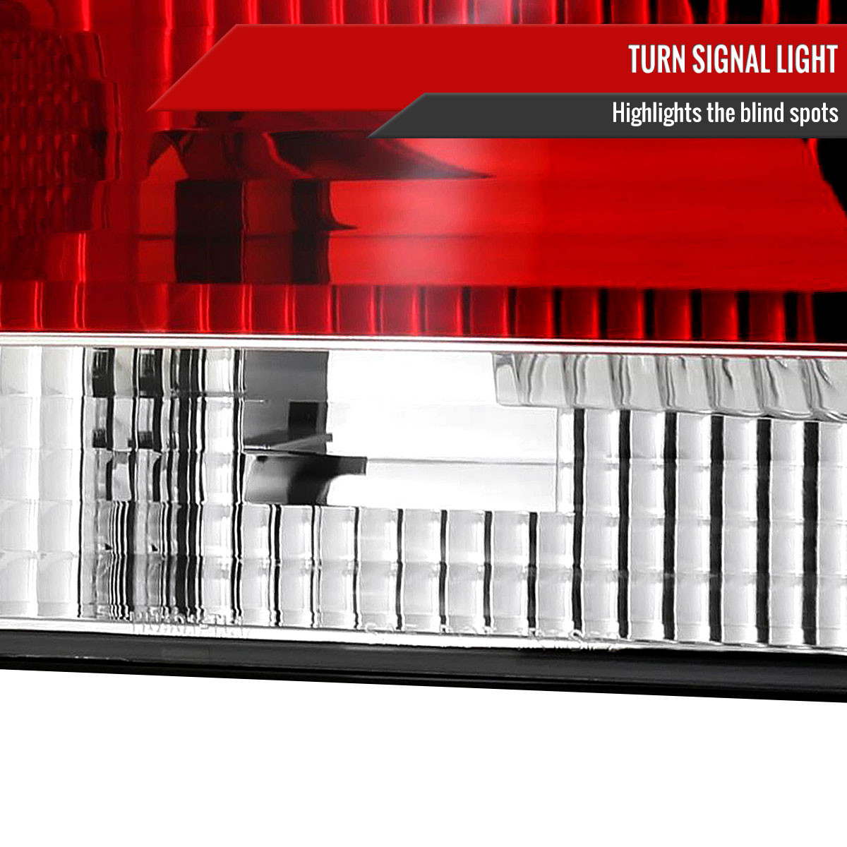 1989-1994 Nissan 240SX S13 Hatchback Tail Lights (Chrome Housing