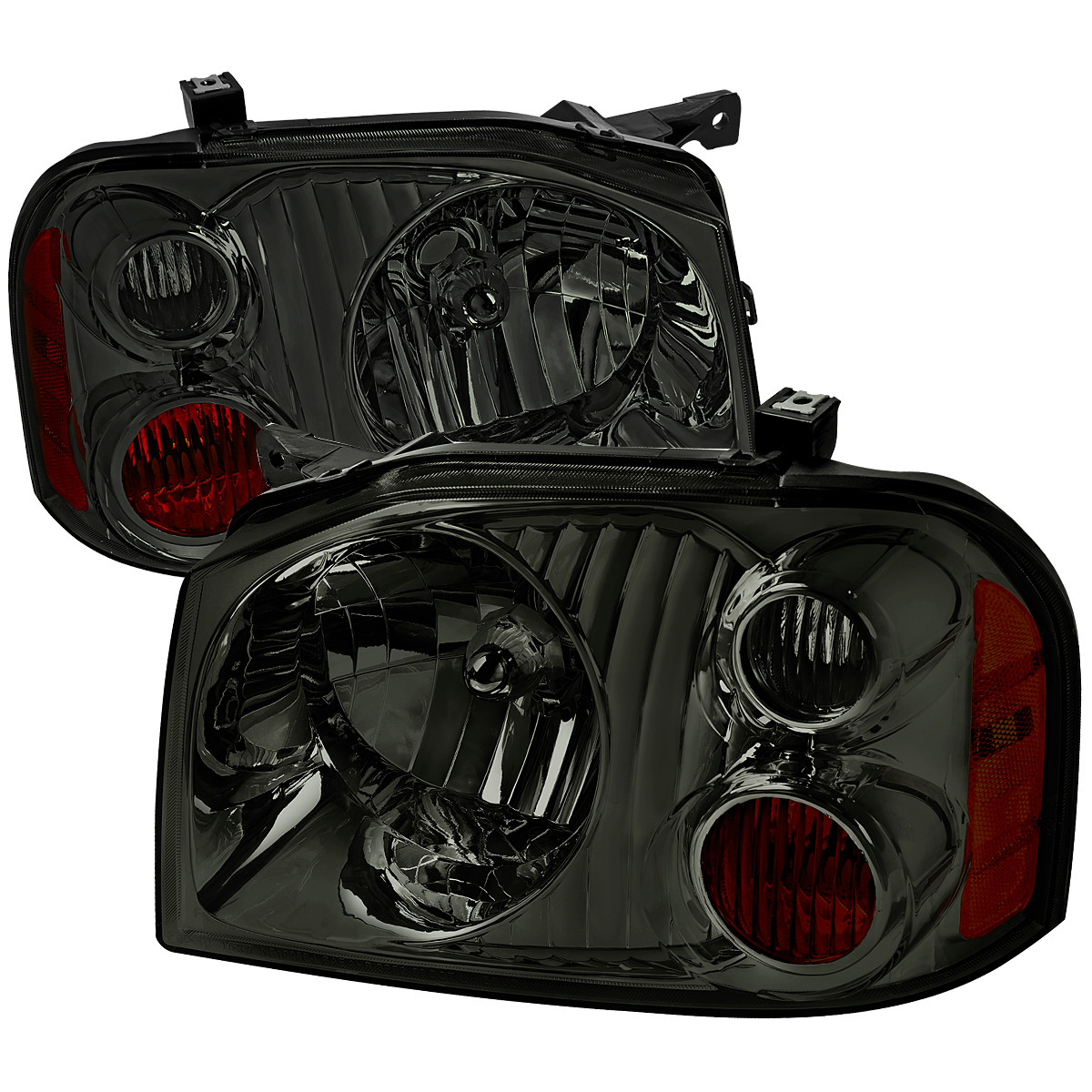 2001-2004 Nissan Frontier XE Factory Style Headlight (Chrome