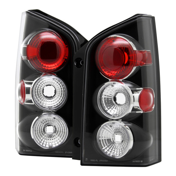 2005-2012 Nissan Pathfinder Tail Lights (Matte Black Housing/Clear Lens)