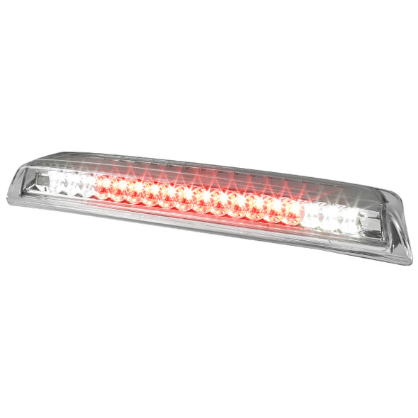 2004-2015 Nissan Titan LED 3rd Brake Light (Chrome Housing/Clear Lens)