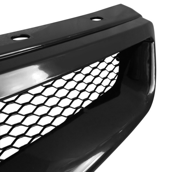 1999-2000 Honda Civic Black ABS Mesh Grille