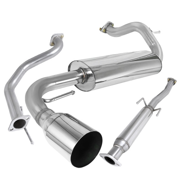 1988-1991 Honda CRX Hatchback T-304 Stainless Steel N1 Style Catback Exhaust System