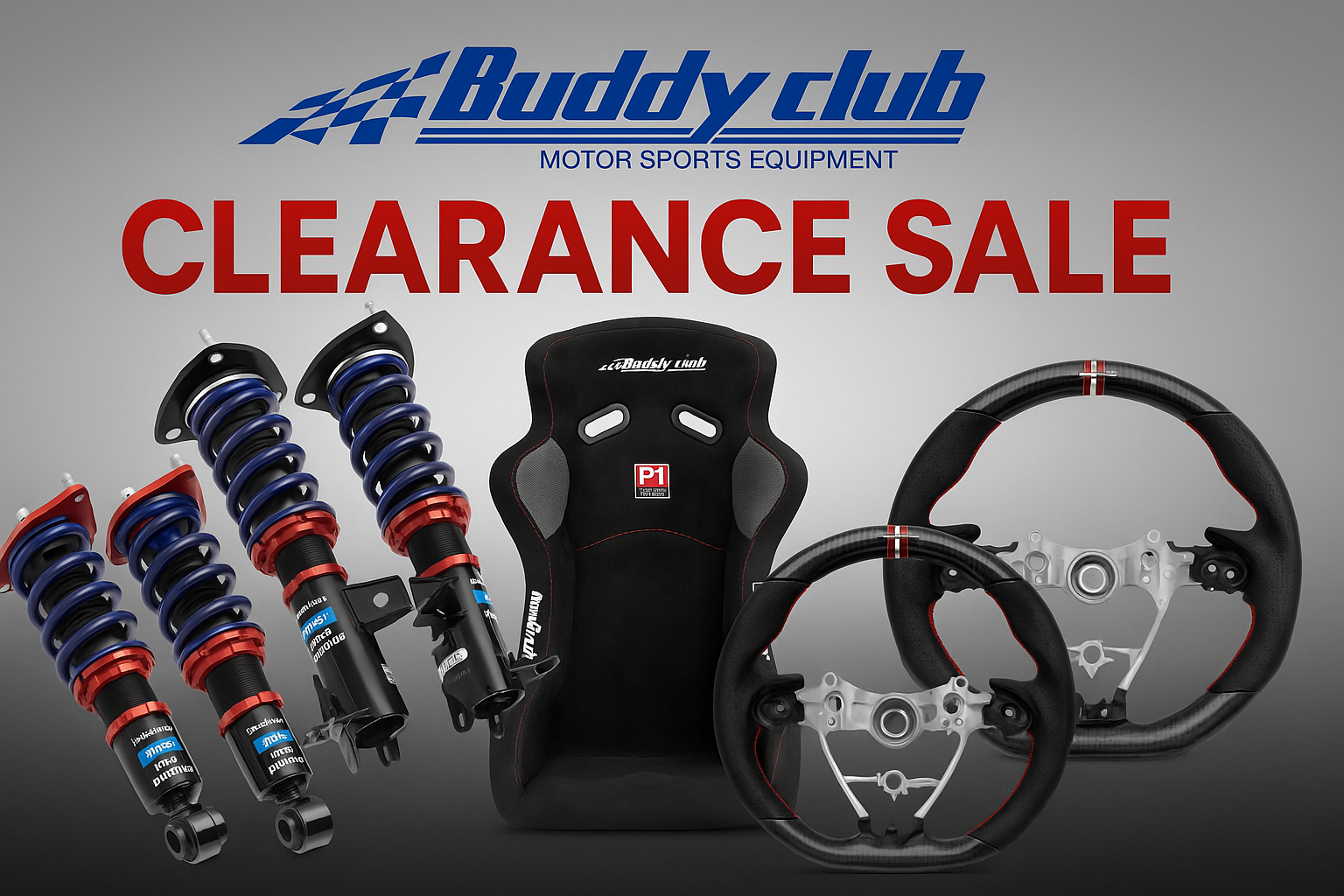 Buddy Club Clearance Sale