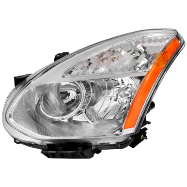 2014-2015 Rogue Select Factory Style Headlight - Chrome/Clear