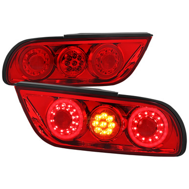 1991-1998 Nissan 180SX RPS13 / 240SX S13 S14 JDM Red LED Tail