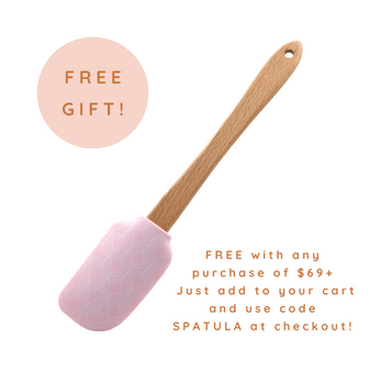 SILICONE SPATULA (FREE with purchase)